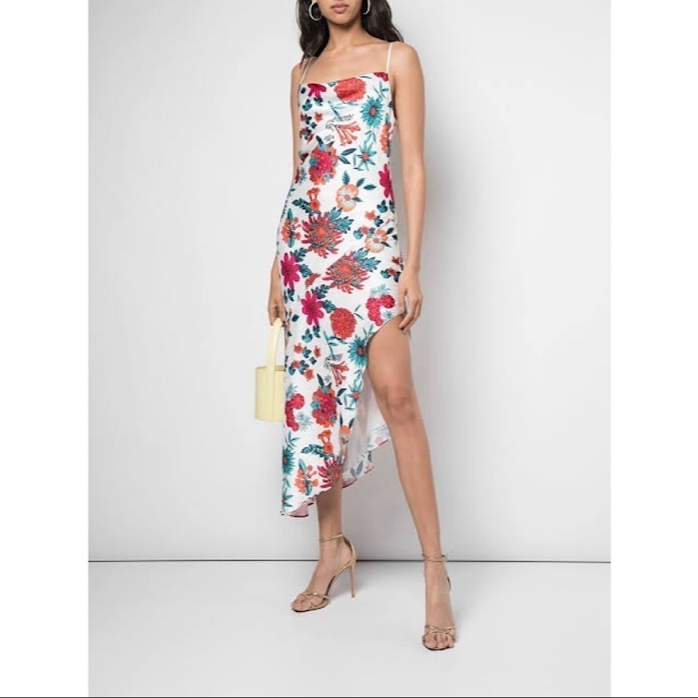 HANEY GOLDIE FLORAL PRINT DRESS